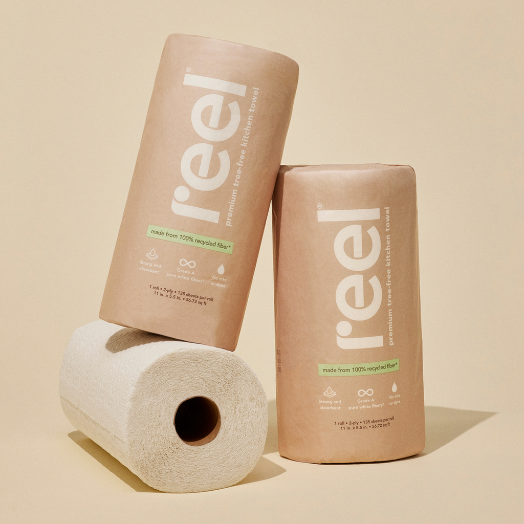 Reel Recycled Paper Towels (12-ct)